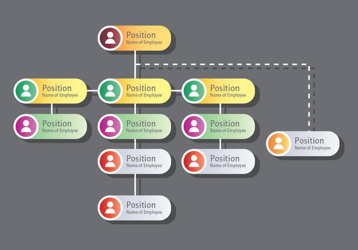 Organization Chart Vector Free Download