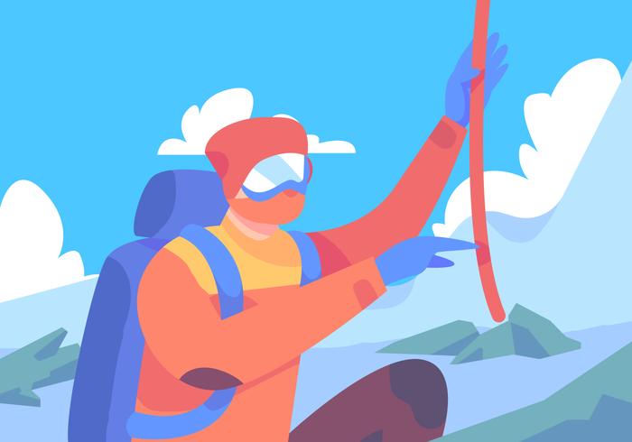 Matterhorn Climbing vector