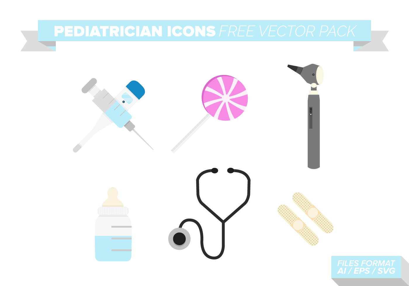 Pediatrician Icons Free Vector Pack Download Free Vectors, Clipart