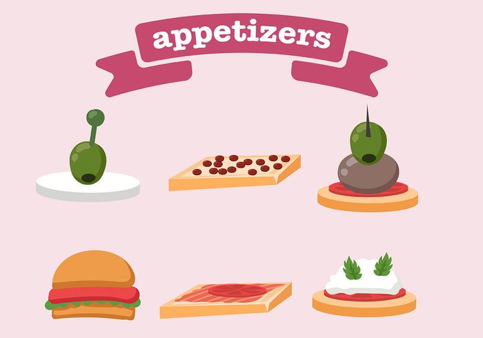 Appetizers Icon Vector