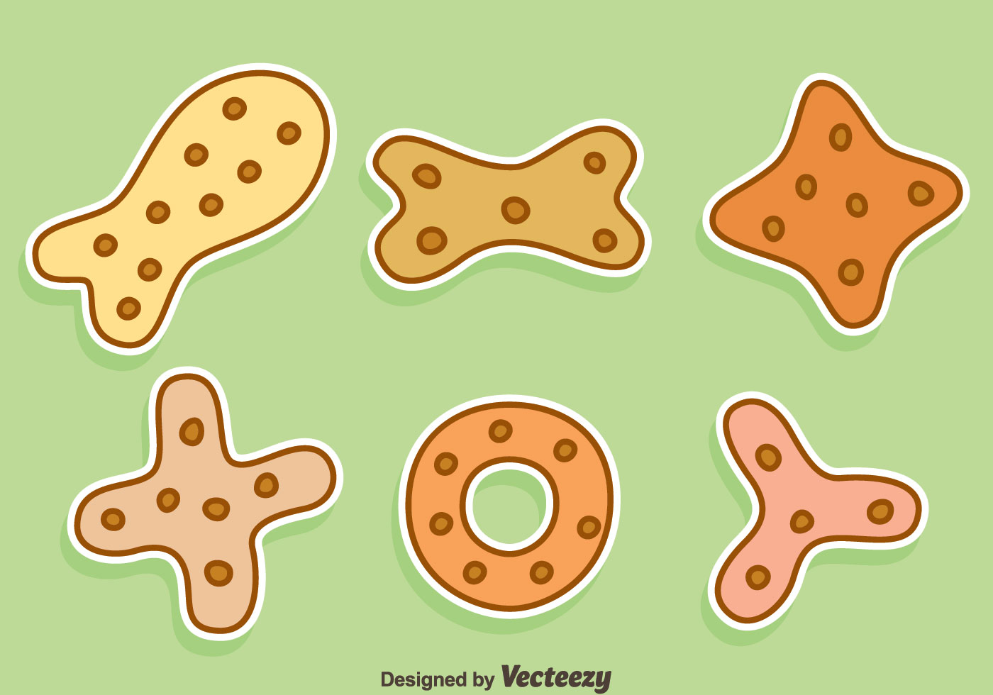 Dog Biscuit Collection Vector 156199 Vector Art at Vecteezy