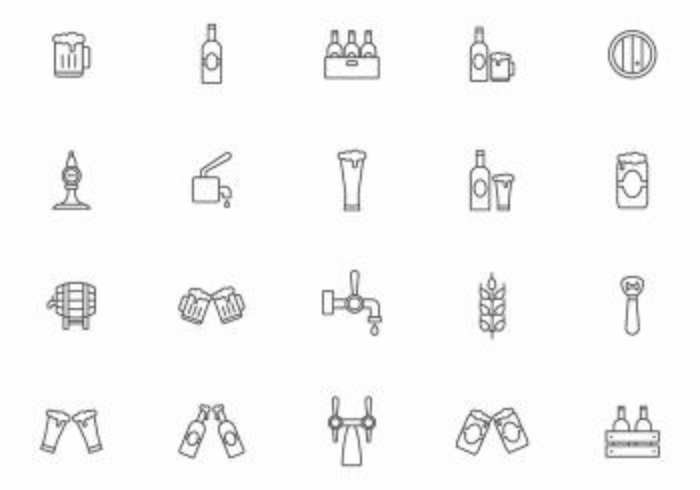 Free Beer Vectors