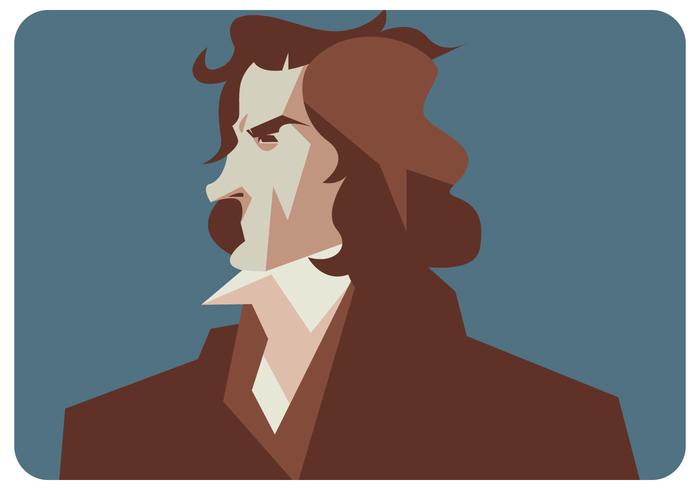 Beethoven Ilustración Vectorial vector