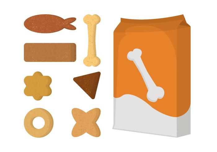 Dog Biscuit Vector Item Pack