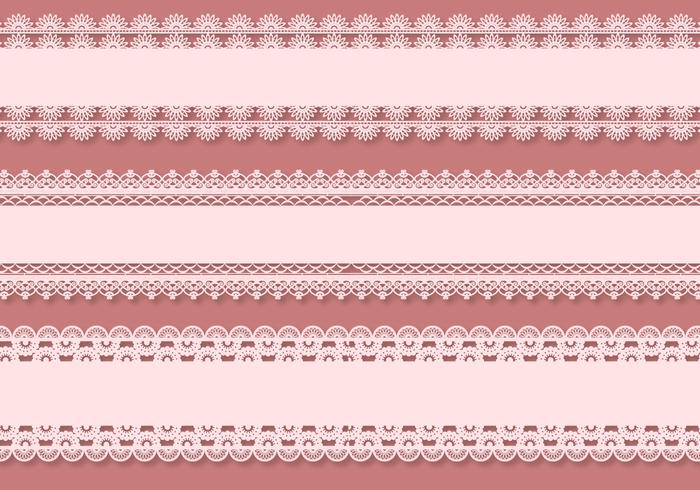 Eyelet Curve Vector Borders