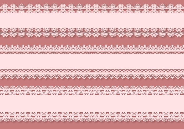 Eyelet Curve Vector Borders