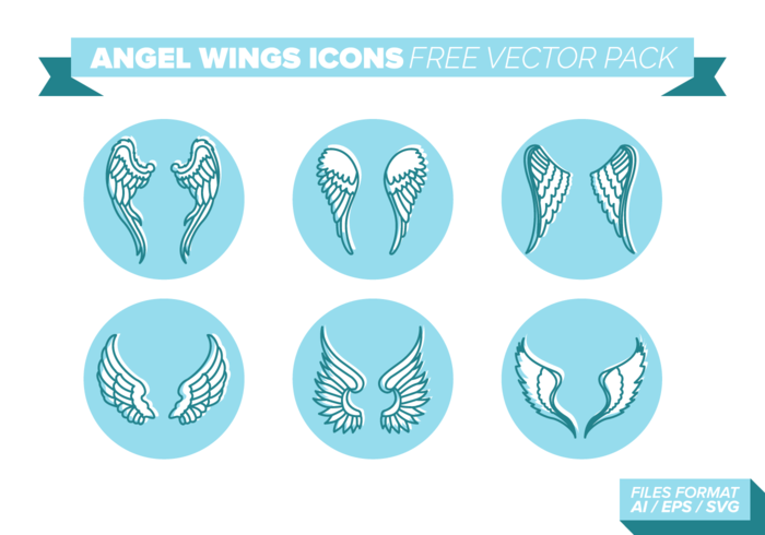 Angel Wings Icons Free Vector Pack Angel Wings Icons Free Vector Pack
