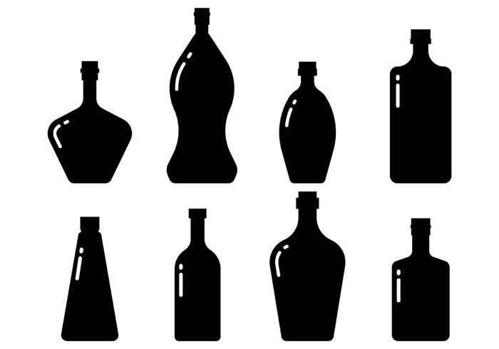 Decanter Vector Icons