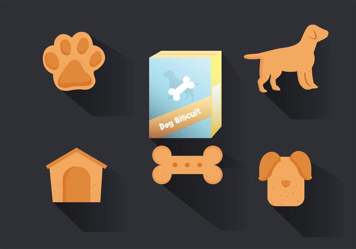 Dog Biscuits Vector Pack