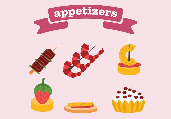 Appetizers Icon Vector