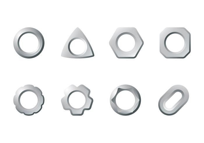 Shape of Eyelet vector