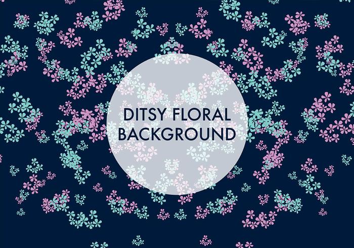 Ditsy Background Vector