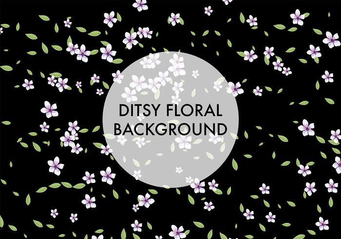 Ditsy Background Vector Ditsy Background Vector