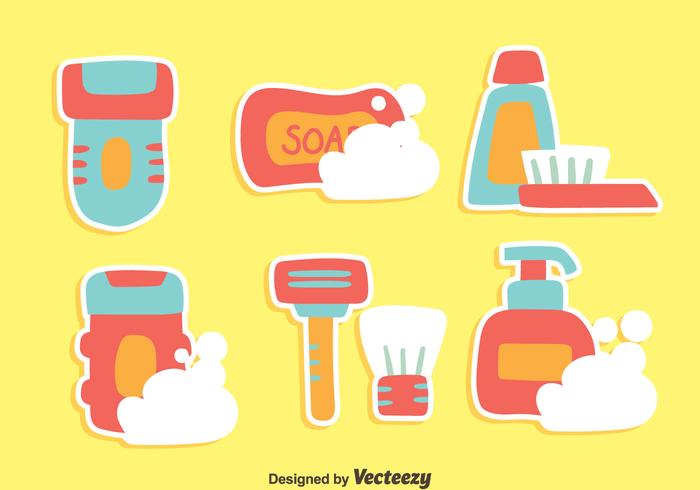 Nice Hygiene Element Vectors Nice Hygiene Element Vectors