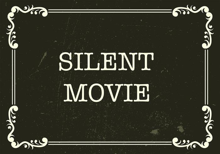 Silent Film Background Vector