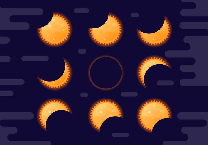 Vector Solar Eclipse Libre