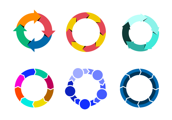 Colorfull Lifecycle Vector