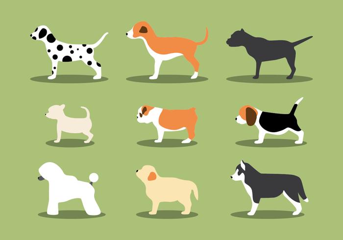 The Puppies Vectors 
