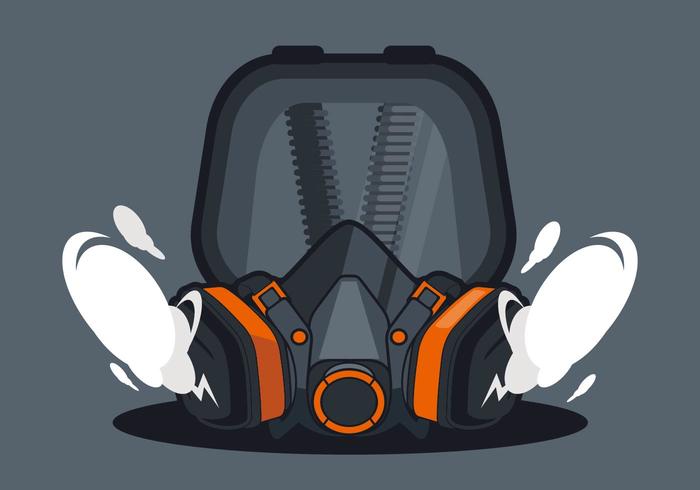 Respirator Illustration vector