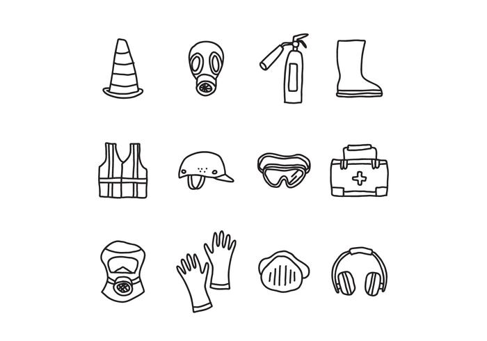 Black  White Equipment vector