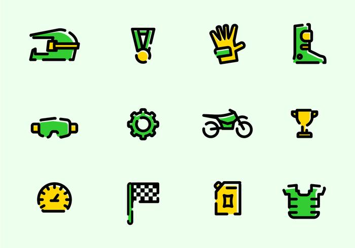 Outstanding Motorcross Vectors
