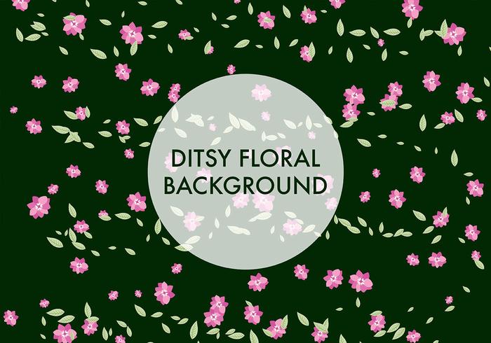 Ditsy Background Vector