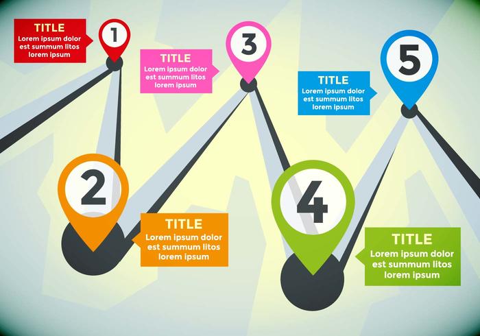 Roadmap Infographic Illustration Vector