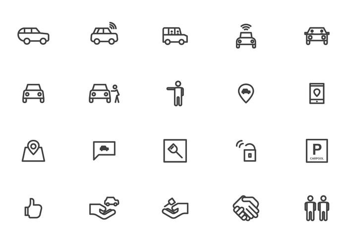 Free Carpool Vectors