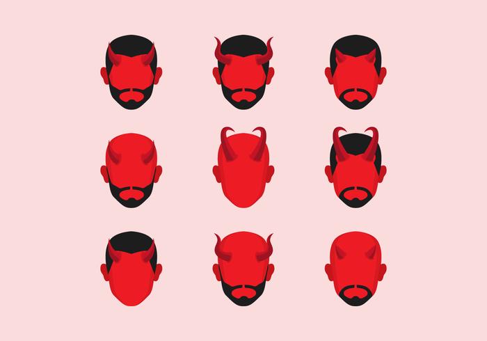 Lucifer Avatars Icono vector