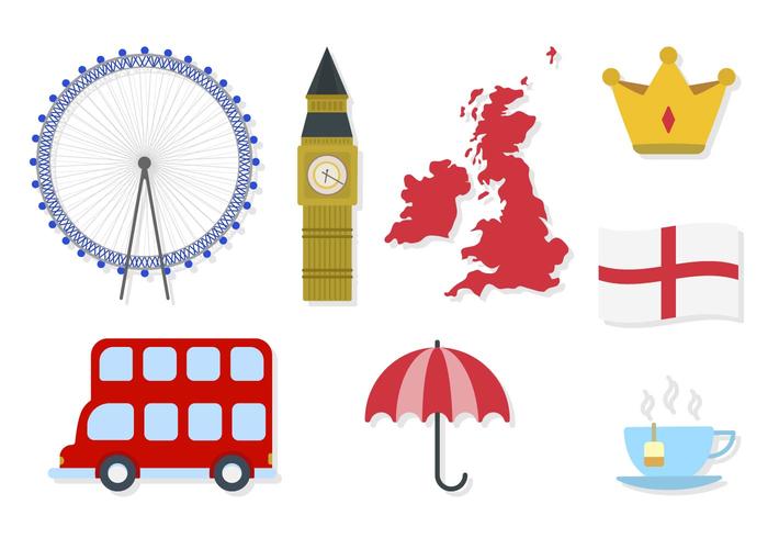 Flat British and Irish Element Vectors