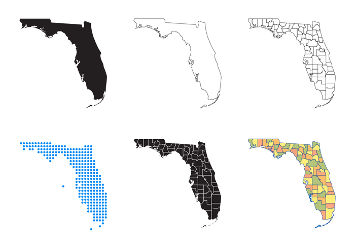 Florida Map Vector