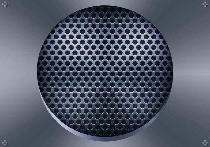 Speaker Grill Vector Illustration