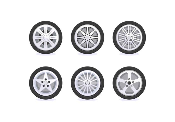 Free Unique Hubcap Vectors