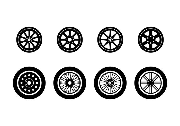 Free Unique Hubcap Vectors