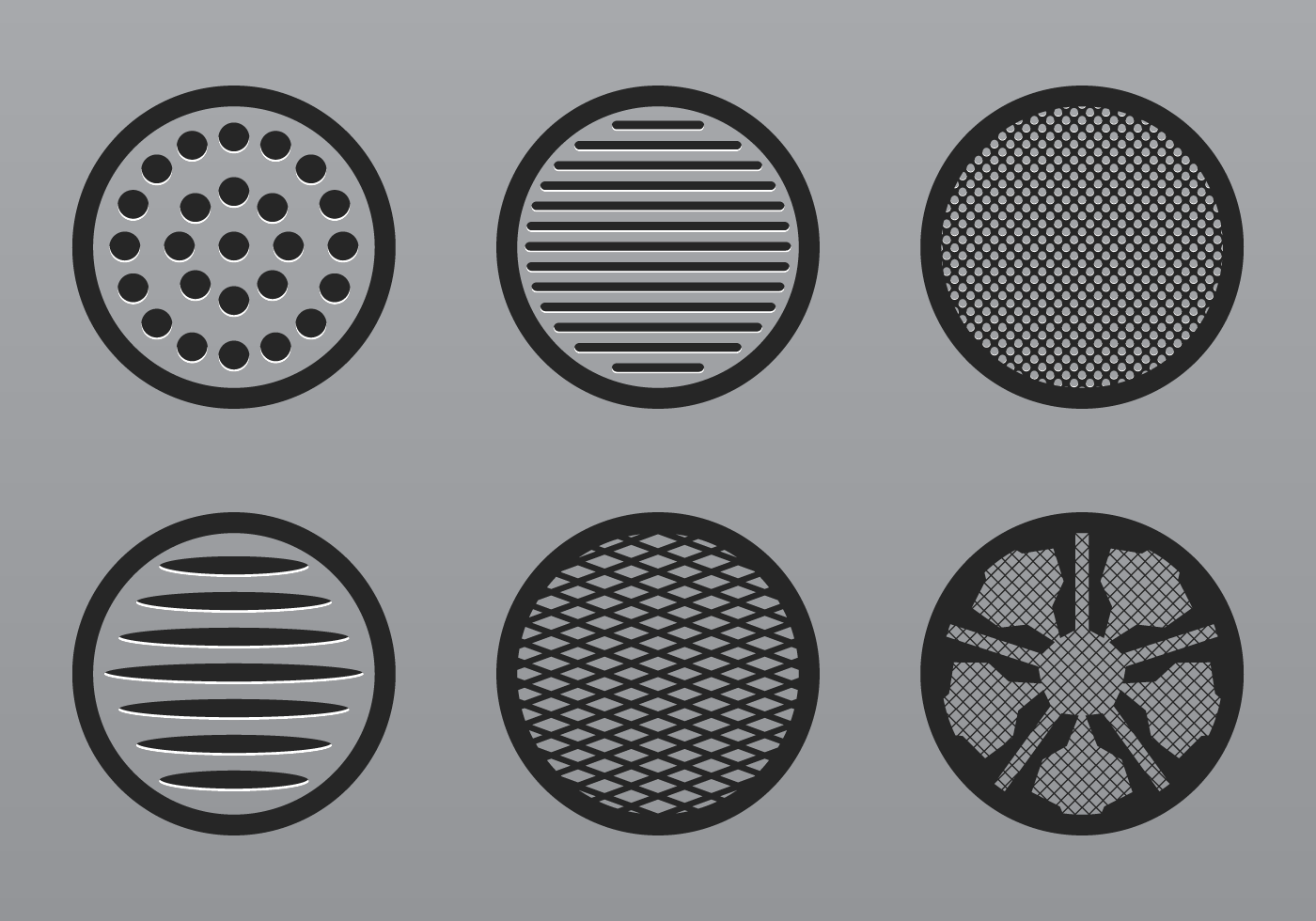 Speaker Grill Icon Vector 157577 Vector Art at Vecteezy