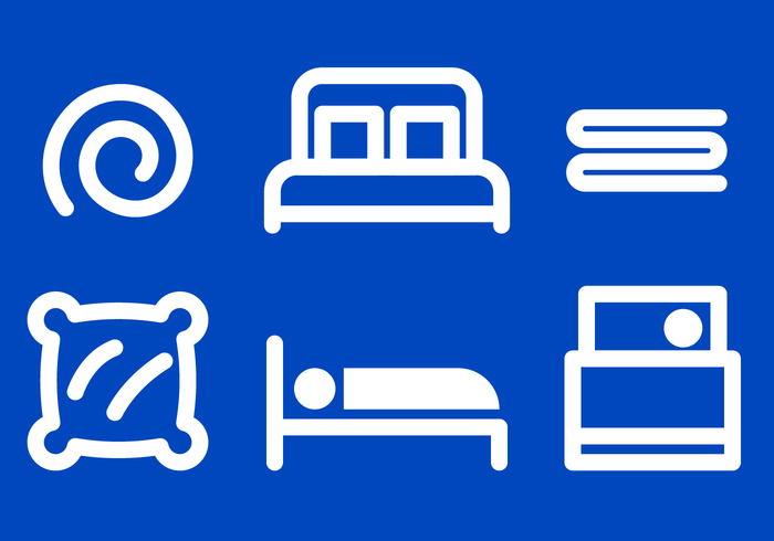 Bedding Icon Vector