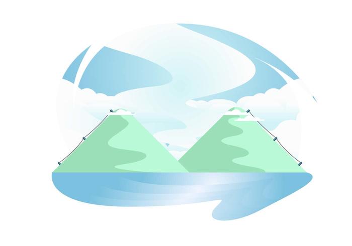 Everest Mountain Vector