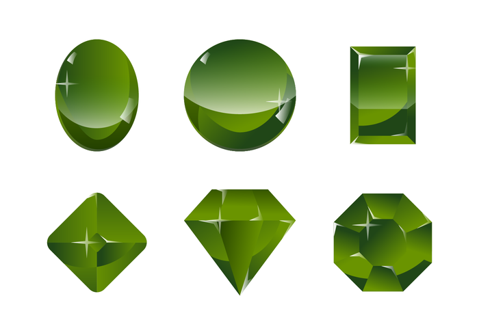 Green Serpentine Stone Vector