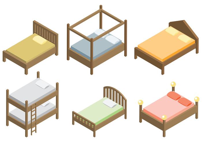 Bedding Vector Icons