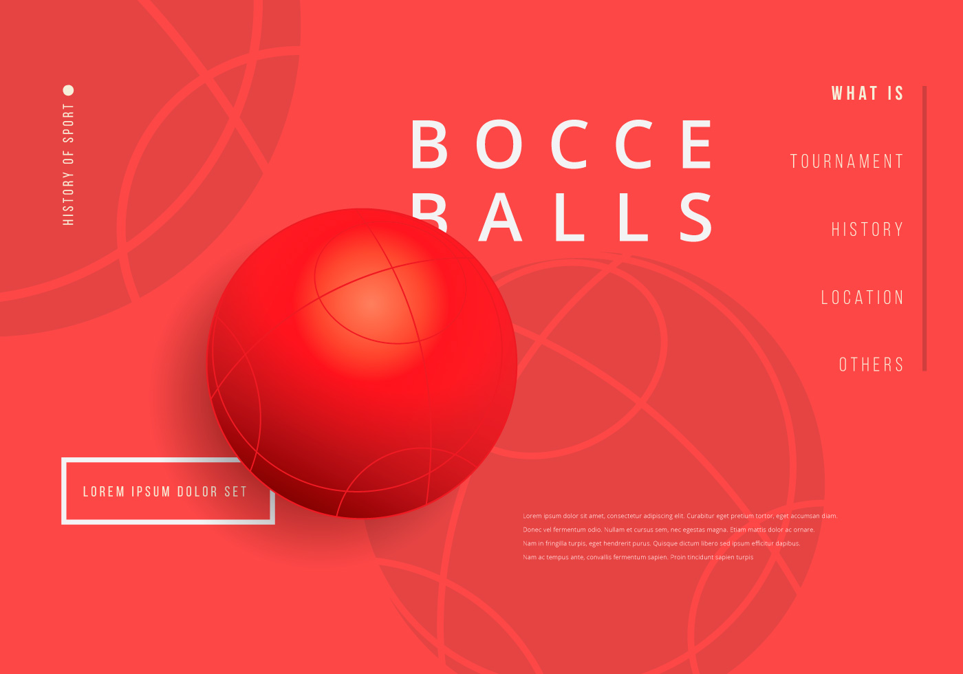Bocce Ball Wallpaper Illustration 157907 Vector Art at Vecteezy