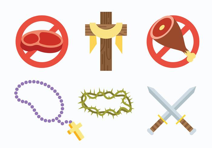 Lent Vector Icons