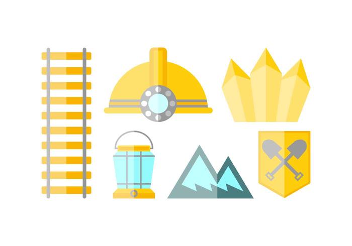 Free Outstanding Gold Rush Vectors