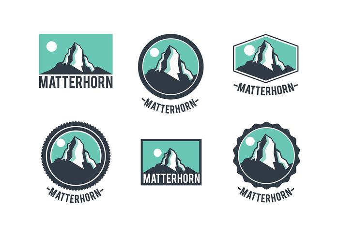 Matterhorn Logo Free Vector