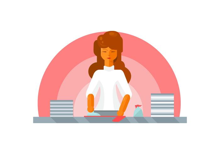 Housewife Vector