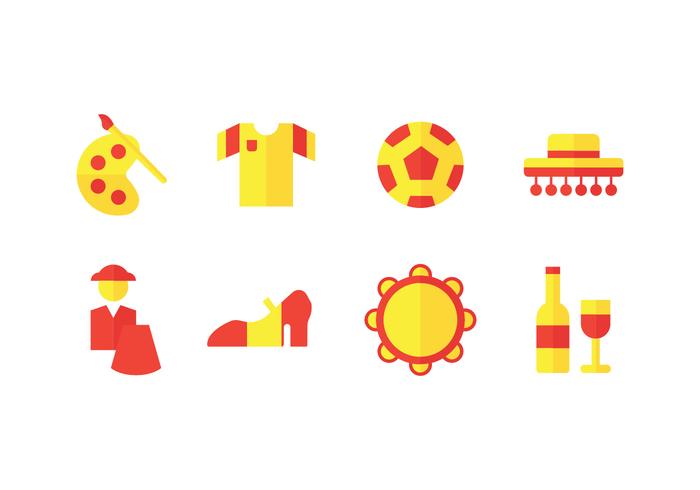 Spain vector icons