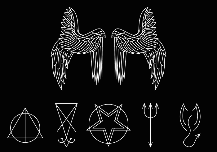 Decontainment Song Collector  Lucifer-symbol-vector