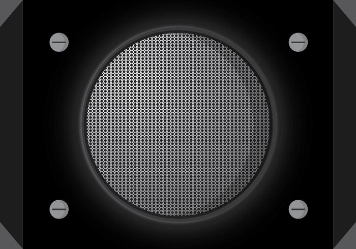 Speaker Grill Background Vector