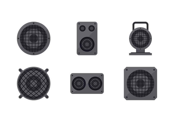 Free Unique Speaker Grill Vectors