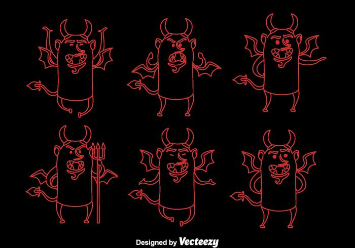 Devils Collection Vector