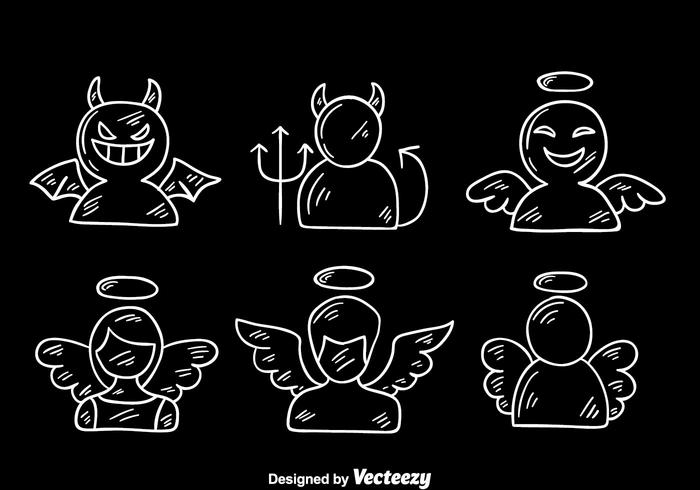 Angel And Devil SVG